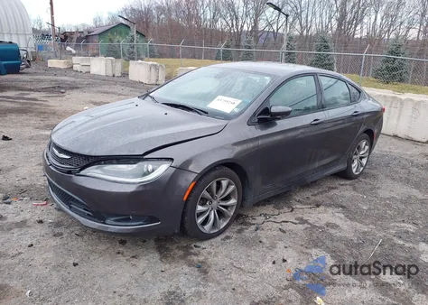 2015 Chrysler 200 S from USA, damaged, VIN 1C3CCCDG7FN610443